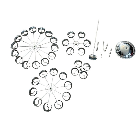 Silver Metal 5-Tier Cupcake Stand - Picture 2 of 4